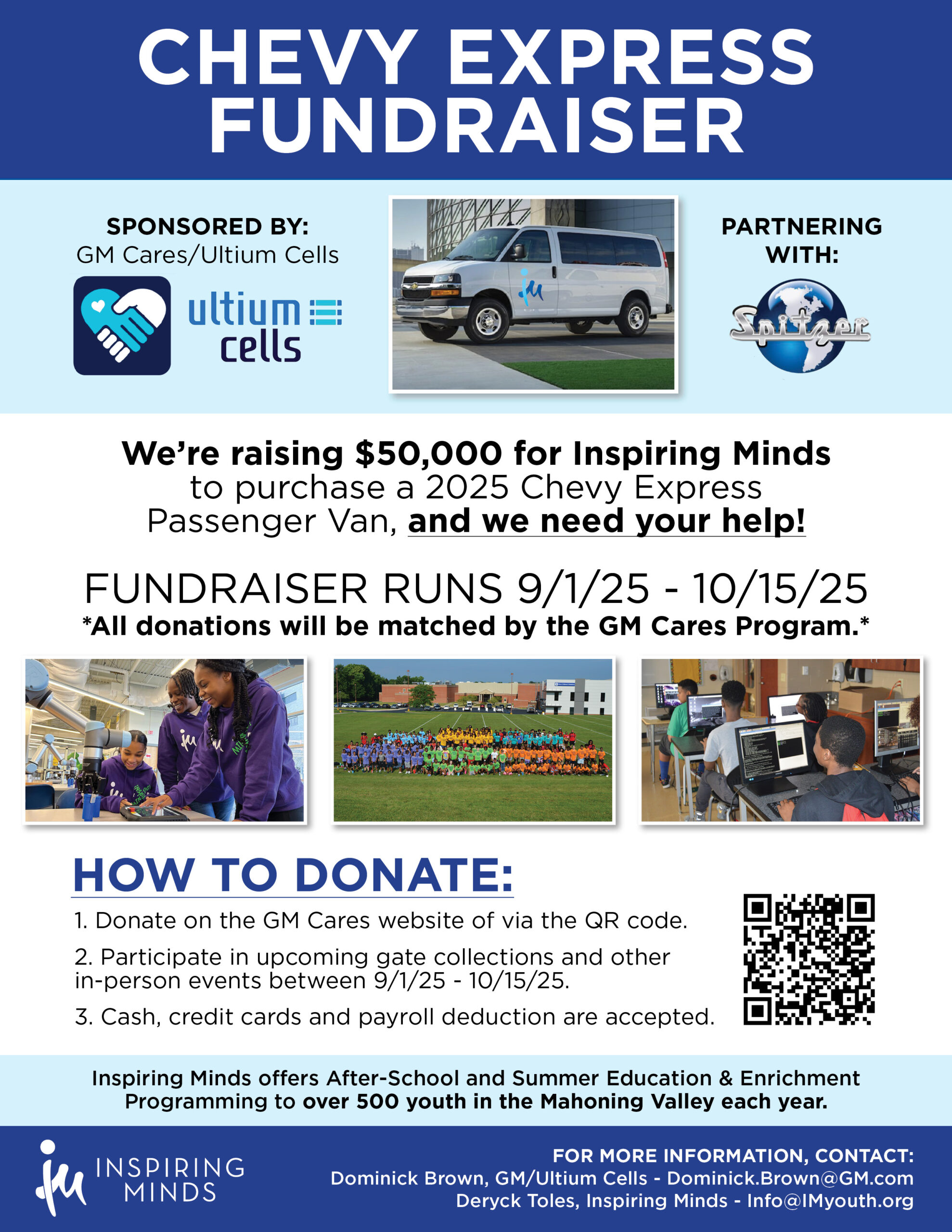 GM Cares _ Inspiring Minds Van Campaign