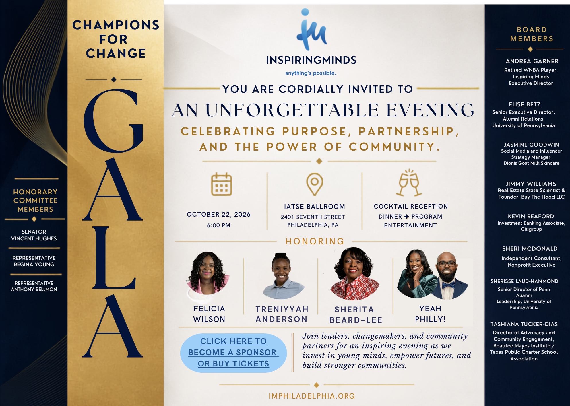 2026 Champions For Change Gala 2